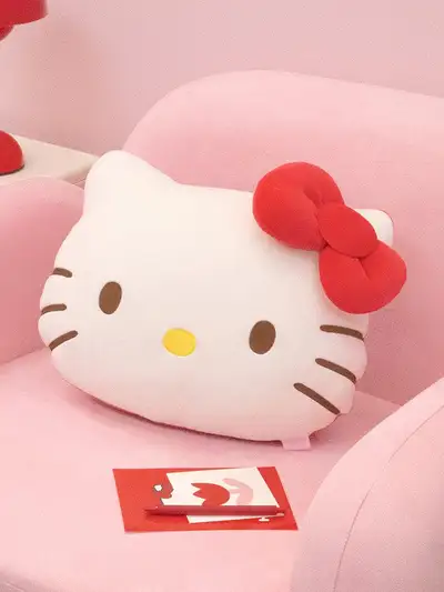 ハローキティ フェイスクッション
