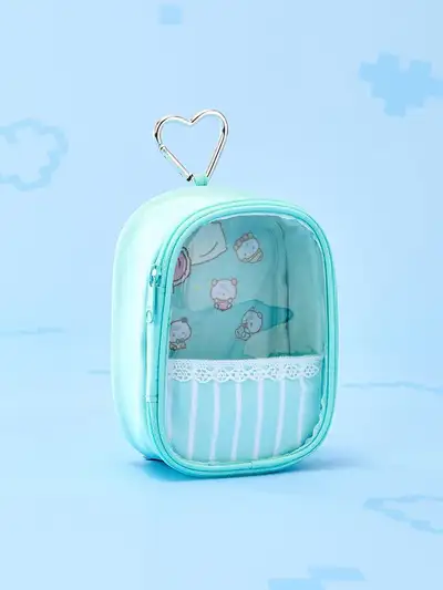 MMMM BABY PVC透明バックチャームポーチ