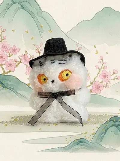 ラインフレンズ ミニニ K-スーベニア 虎 ぬいぐるみ キーリング