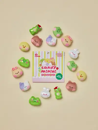 ラインフレンズ ミニニ デザートカフェ 人形マグネット ブラインドバッグ