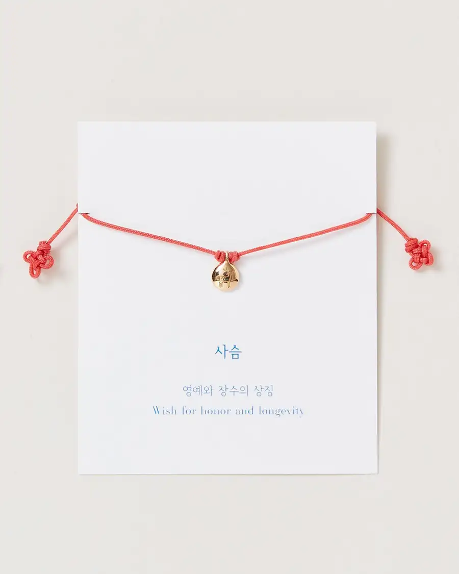 Raw Ginger Knot Gold Bracelet 3 Types — 5