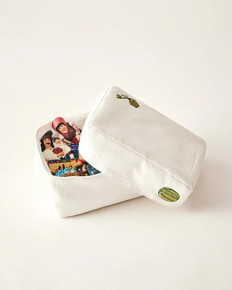 Cho Chung Do Embroidered Square Quilted Box Set of 3 (With Complimentary Tag) — 3