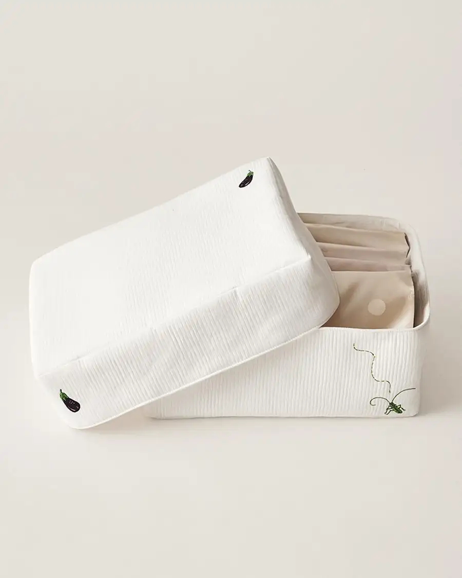 Cho Chung Do Embroidered Square Quilted Box Set of 3 (With Complimentary Tag) — 5