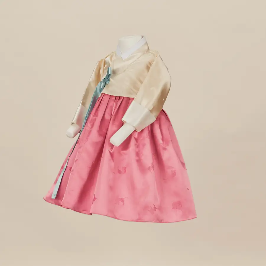 [10 Days Lead Time] Girls' Hanbok Yangdan Otgoreum (Tie Strings) - 10 Colors — 4