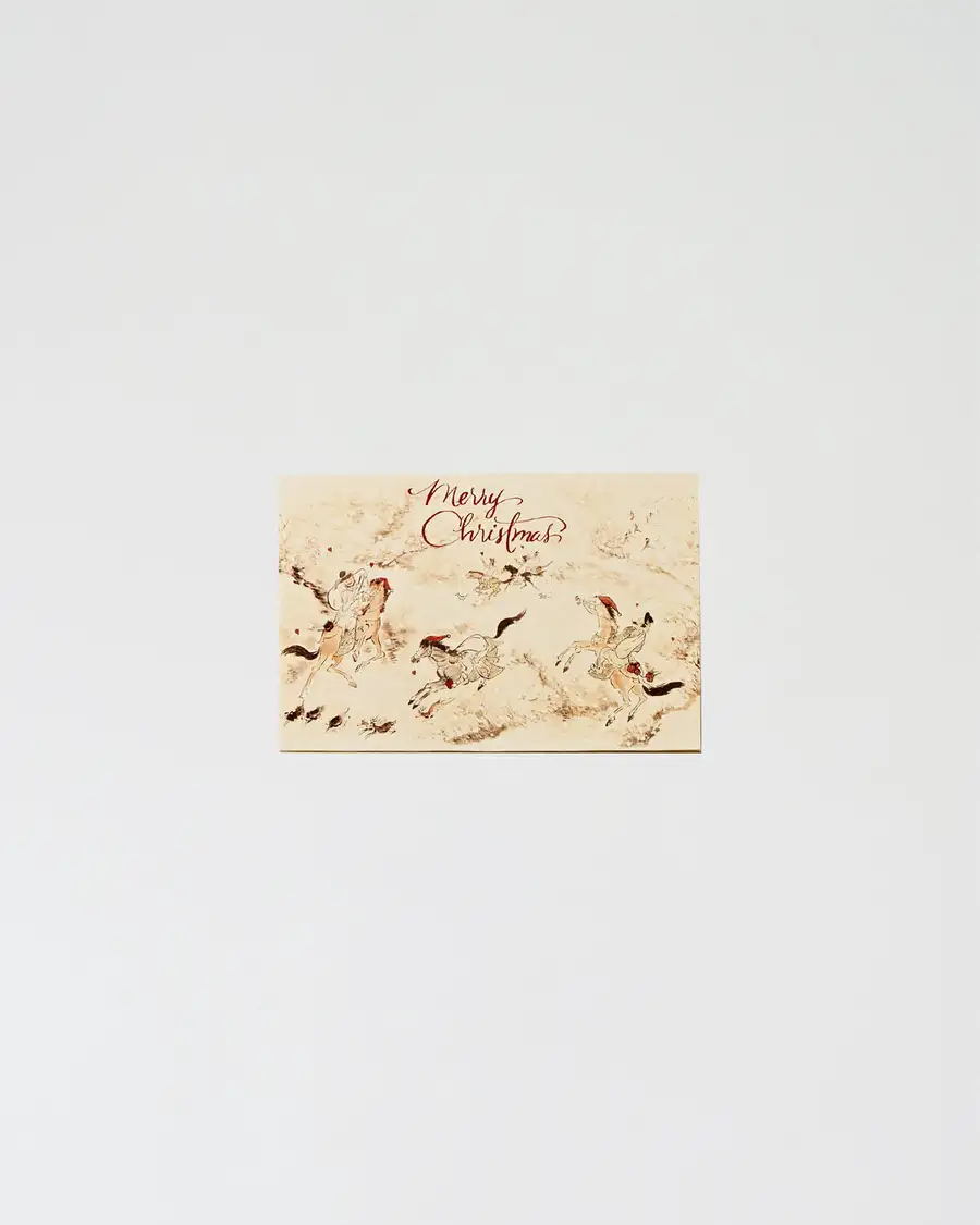 Korean Christmas Card Set of 3 — 6