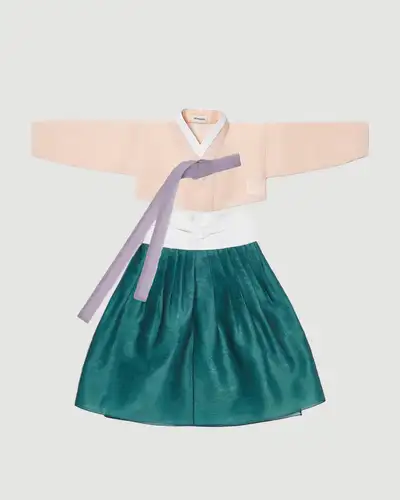 [Best Combination] Girls' Hanbok Winter Cool