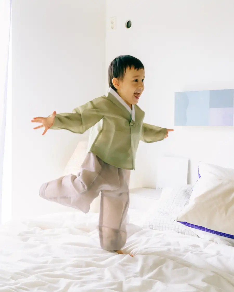 [Best Combination] Boys' Hanbok Autumn Mute Tones — 4