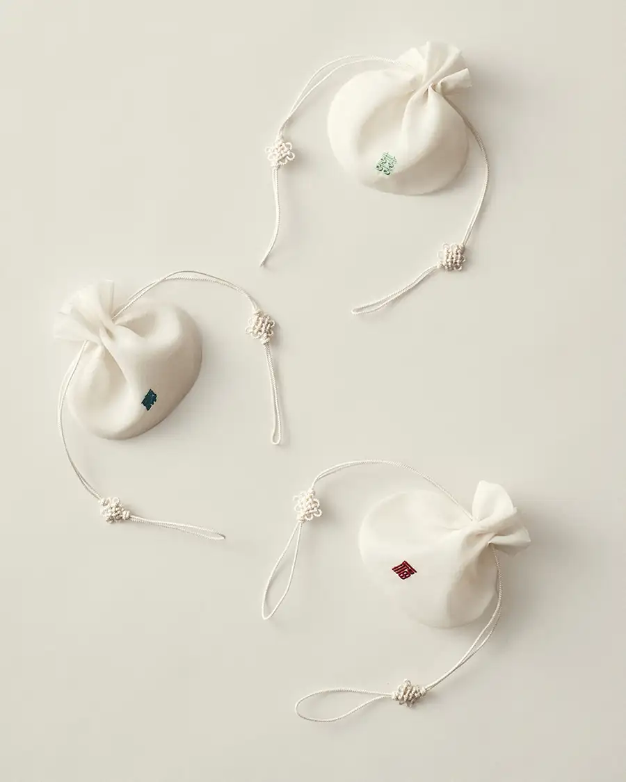 [Includes Hisoobok Tag] Hisoobok Drawstring Pouch 3-Piece Set — 2