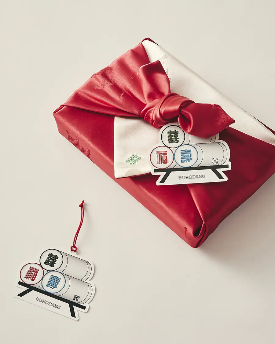 [Includes Hisoobok Tag] Hisoobok Drawstring Pouch 3-Piece Set — 4