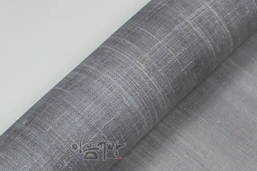 Ramie Fabric (Light Gray, Black) [Traditional Craft Material, Fabric, Korean Ramie, Hanbok Fabric, Patchwork] — 3