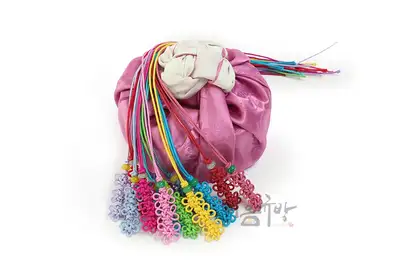 3-Tier Plum Blossom Knot - Gyubang Craft Material, Traditional Knot