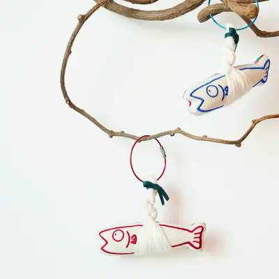 擋煞北魚、福泰磁鐵鑰匙圈