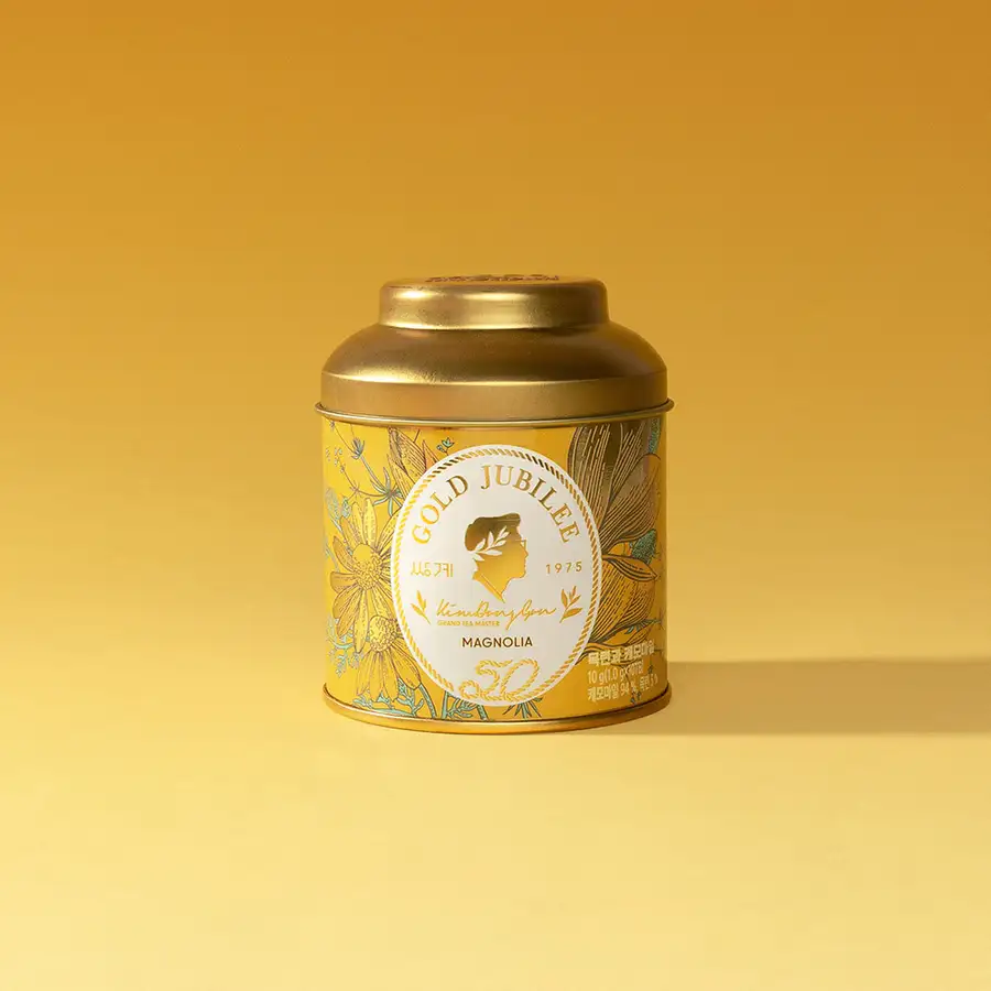 ゴールドジュビリー モクレンとカモマイルの花茶 — 2