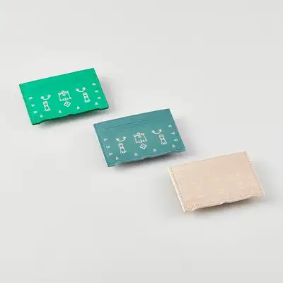 半開きカード財布