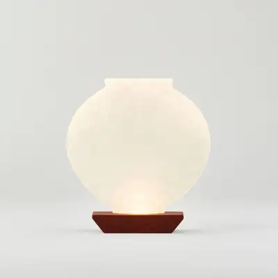 月瓶韓紙照明