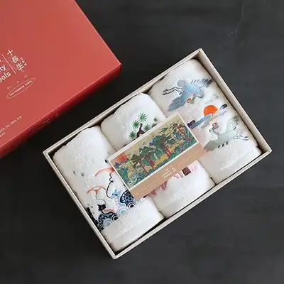 十長生刺繍タオル3種セット