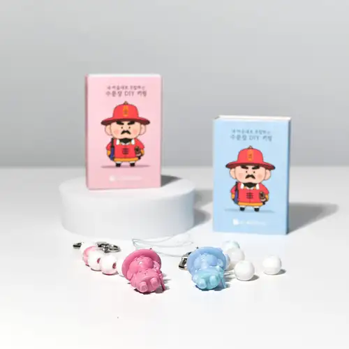守門将 DIY キーリング — 3