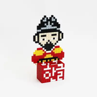 トクトクブロック 世宗大王 ハングル子音ブロック セット