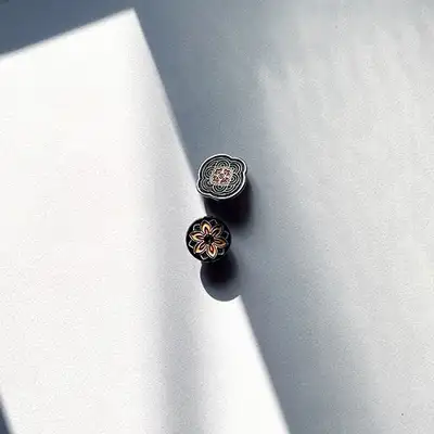숭례门 垂木 丹青 バッジ