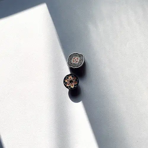 숭례门 垂木 丹青 バッジ — 1