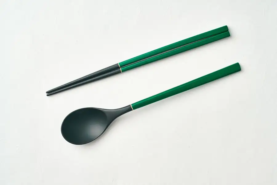 五方色青綠餐具組合