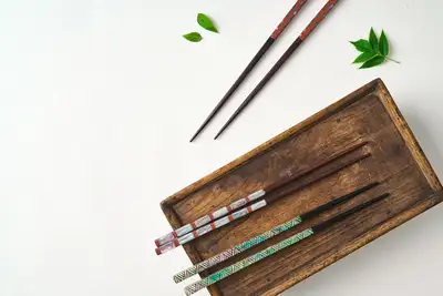 VIP 螺鈿筷子+筷架禮盒組合