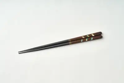 梳紋螺鈿 深褐色