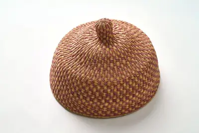 藤編食物蓋