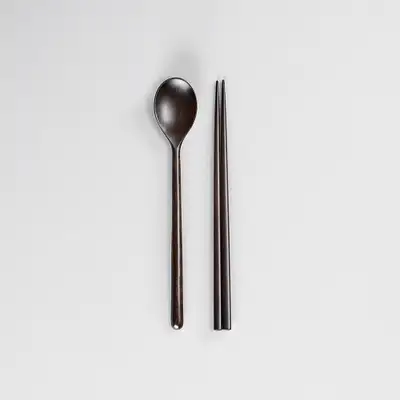 五段天然漆器餐具組（1組）