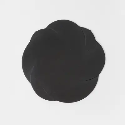 黒字 花自理 - トレイ(1p)