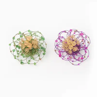 떨잠 花房飾り ブローチ
