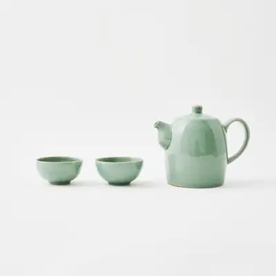 青磁茶器セット