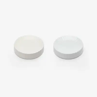白磁 32葉通し皿(S)