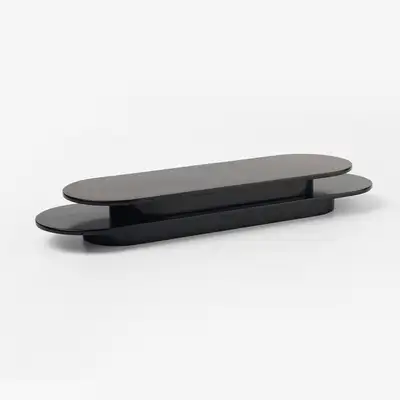 黒漆楕円トレイ(1p)