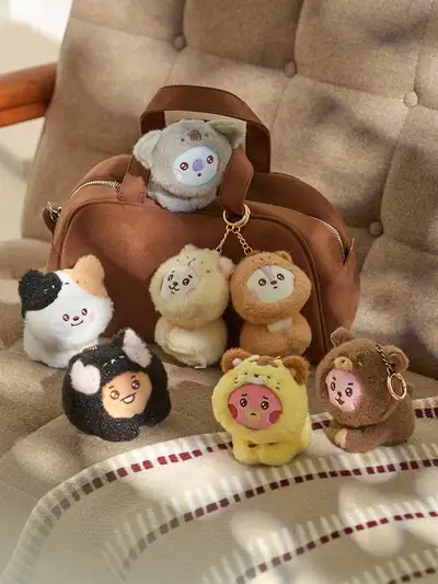 BT21 BABY モアフルフィ ぬいぐるみキーリング