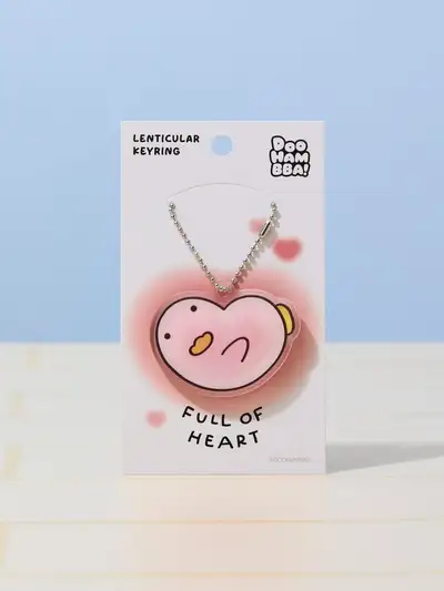ドゥハムッパ！レンティキュラーアクリルキーリング