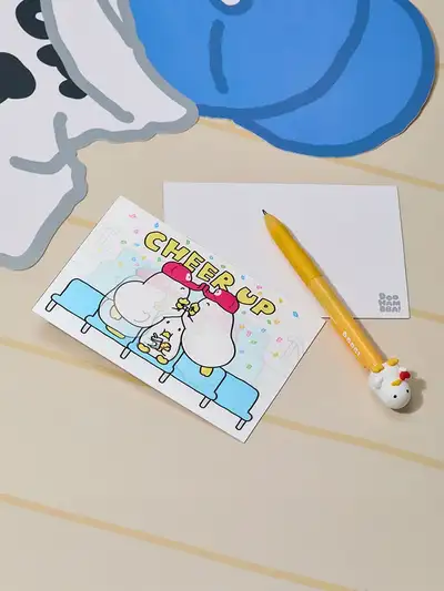 두햄빠! ドゥギ 応援 レンティキュラーポストカード