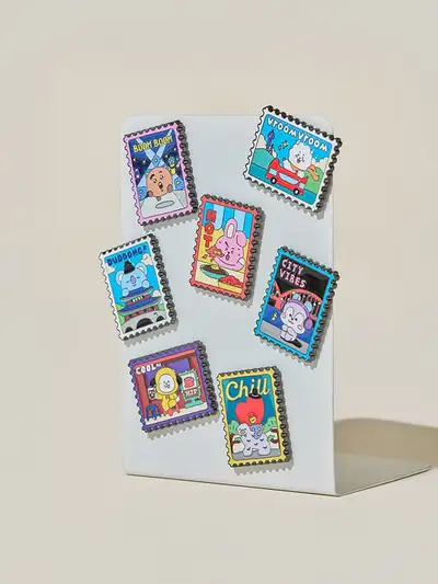 BT21 ソウル エディション メタル マグネット