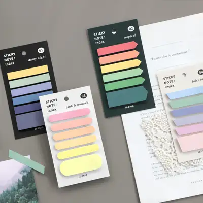 Index Adhesive Memo Notes