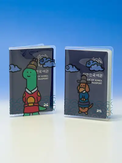 チョグマン 韓国エディション パスポートウォレット
