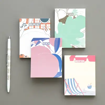Retro Memo Pad