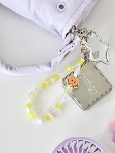 BT21 SHOOKY BABY PEARL ビーズキーリング