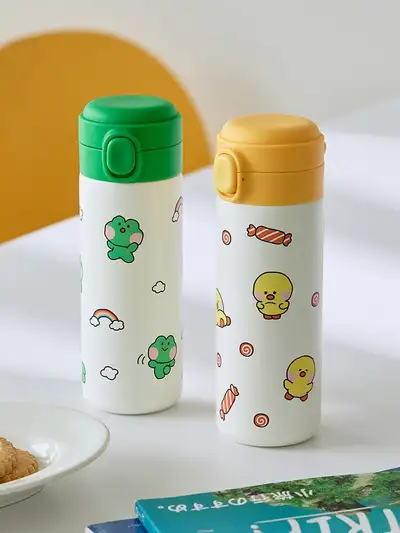 LINEフレンズ ミニニ パターン ワンタッチタンブラー (420ml)