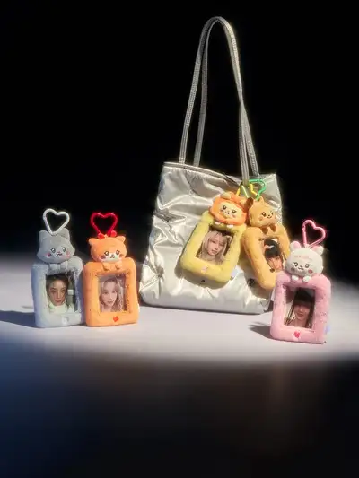 (G)I-DLE minini We are フォトカードホルダー人形キーリング