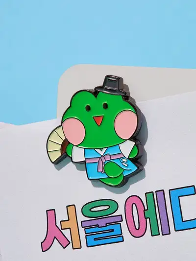 LINE FRIENDS ミニニ レニニ ソウルエディション メタルマグネット