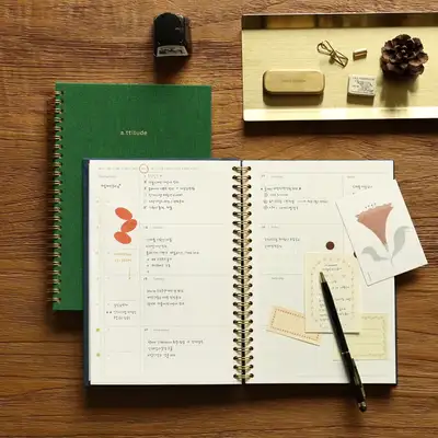 [Perpetual] Attitude Weekly Planner A5