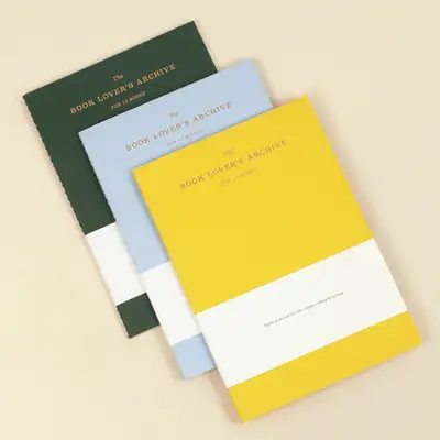 Reading Journal Slim - Book Lovers Archive