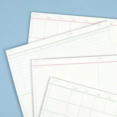 Flat Notepad A4 [L]