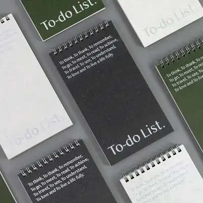 List to Live By – To-Do List Notebook