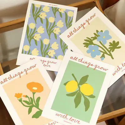 Life Gardener Mini Poster 4-Type Set